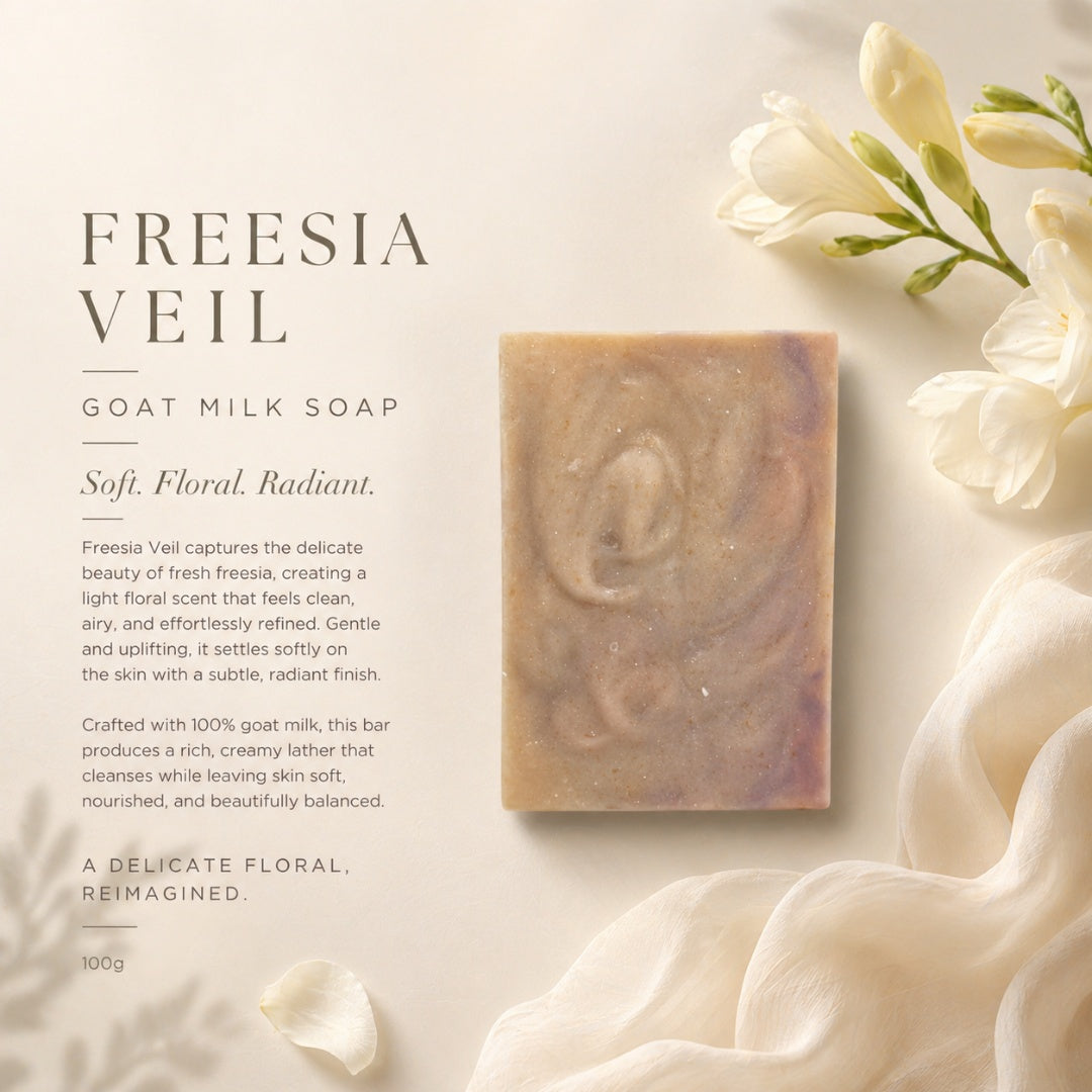 Freesia Veil 100g Goat Milk Soap