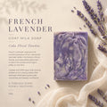 French Lavender 100g Goat Milk Soap