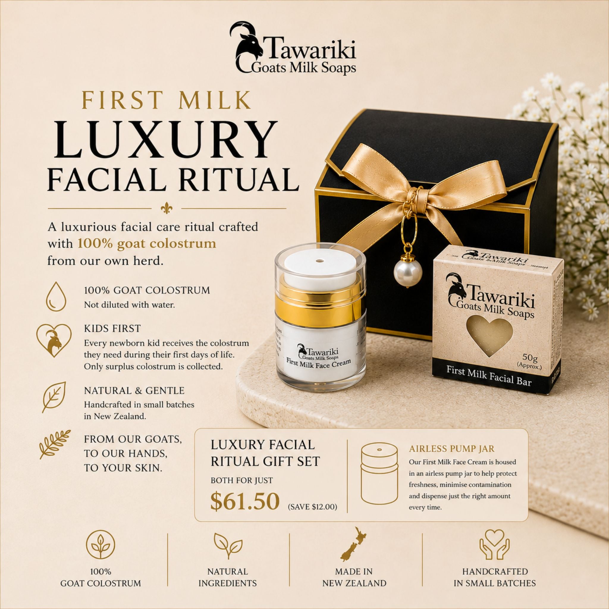 First Milk Luxury Facial Ritual