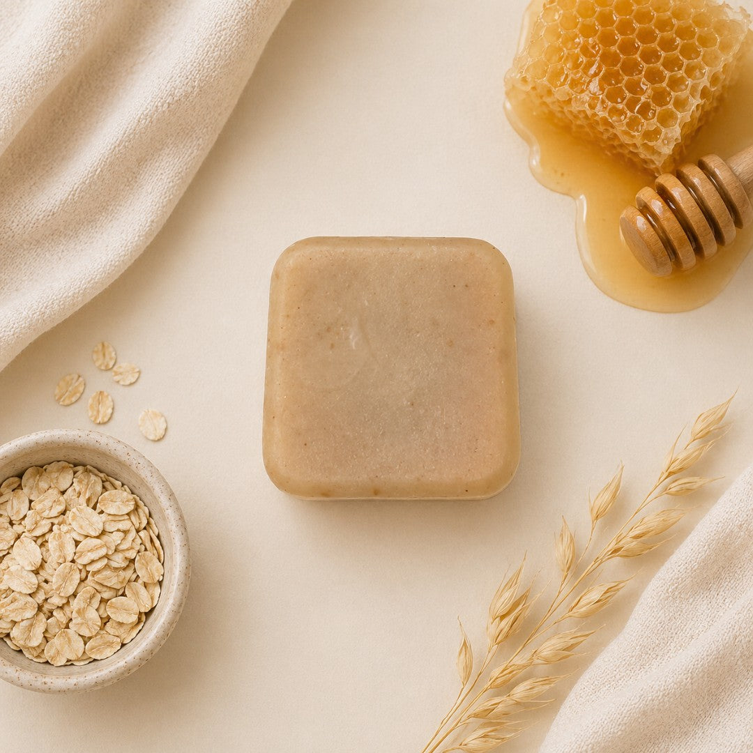 Goat First Milk Facial Bar Manuka Honey & Oats 50g