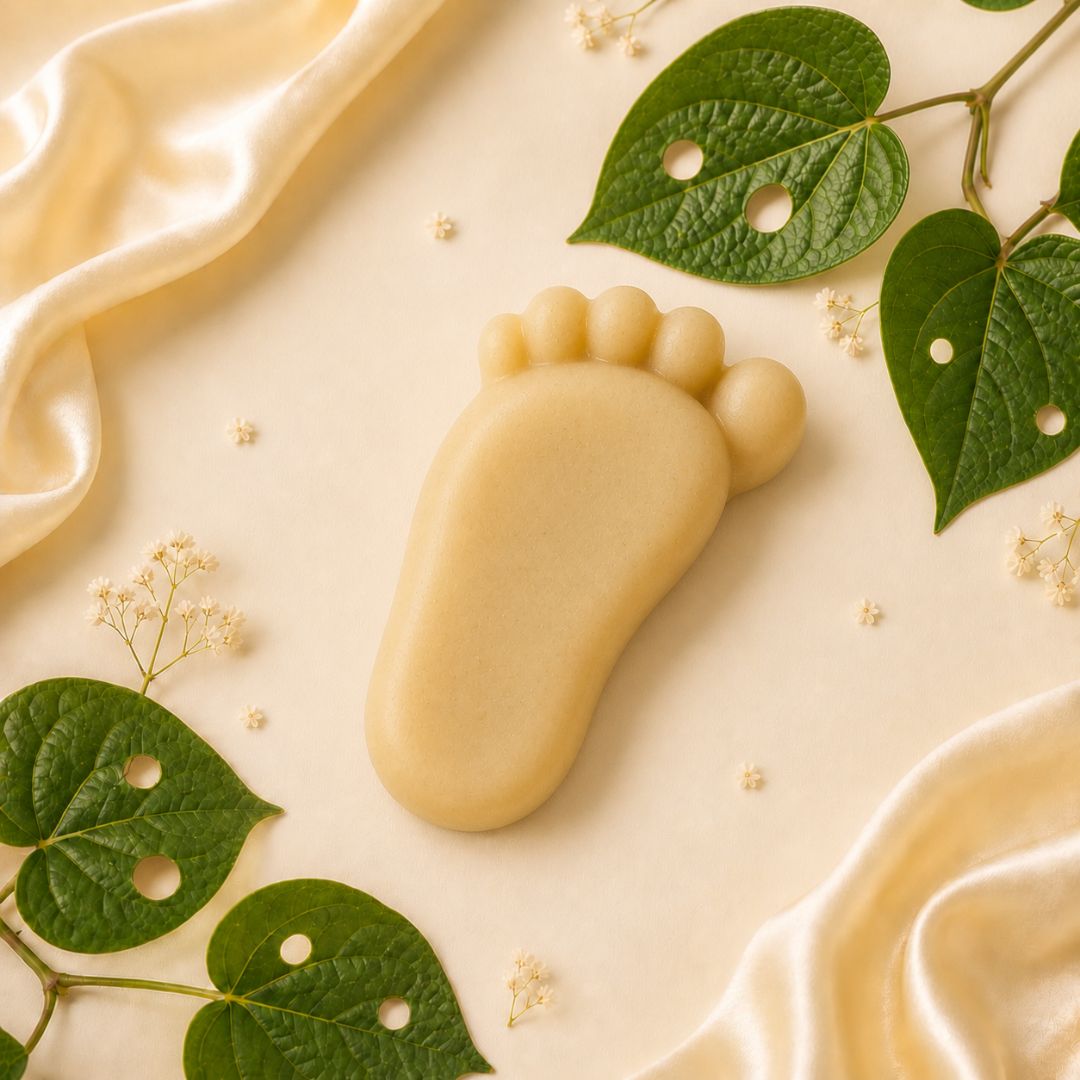 Baby Bliss Goat Milk Soap Novelty Baby Foot apprx 70g