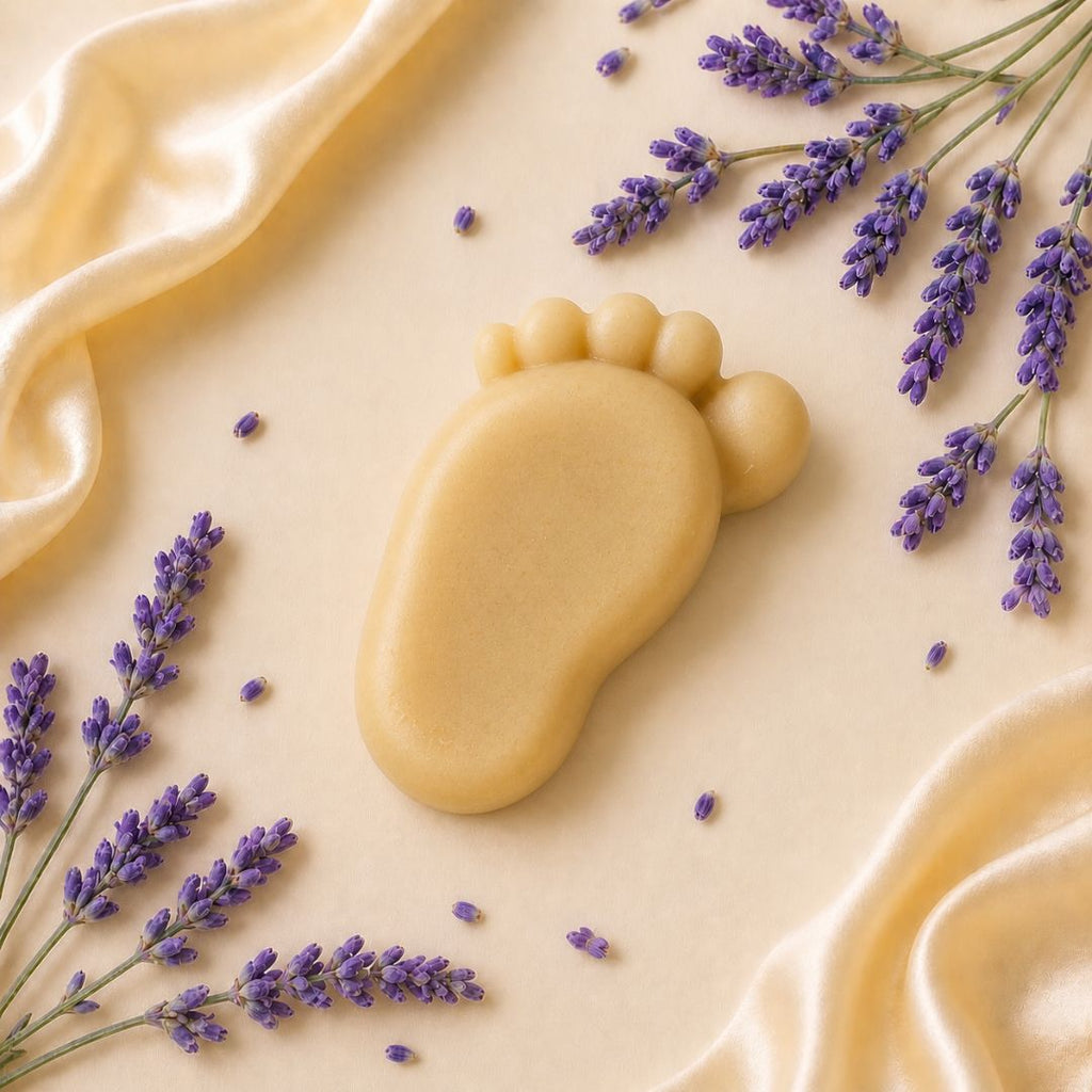 Baby Bliss Goat Milk Soap Novelty Baby Foot apprx 70g