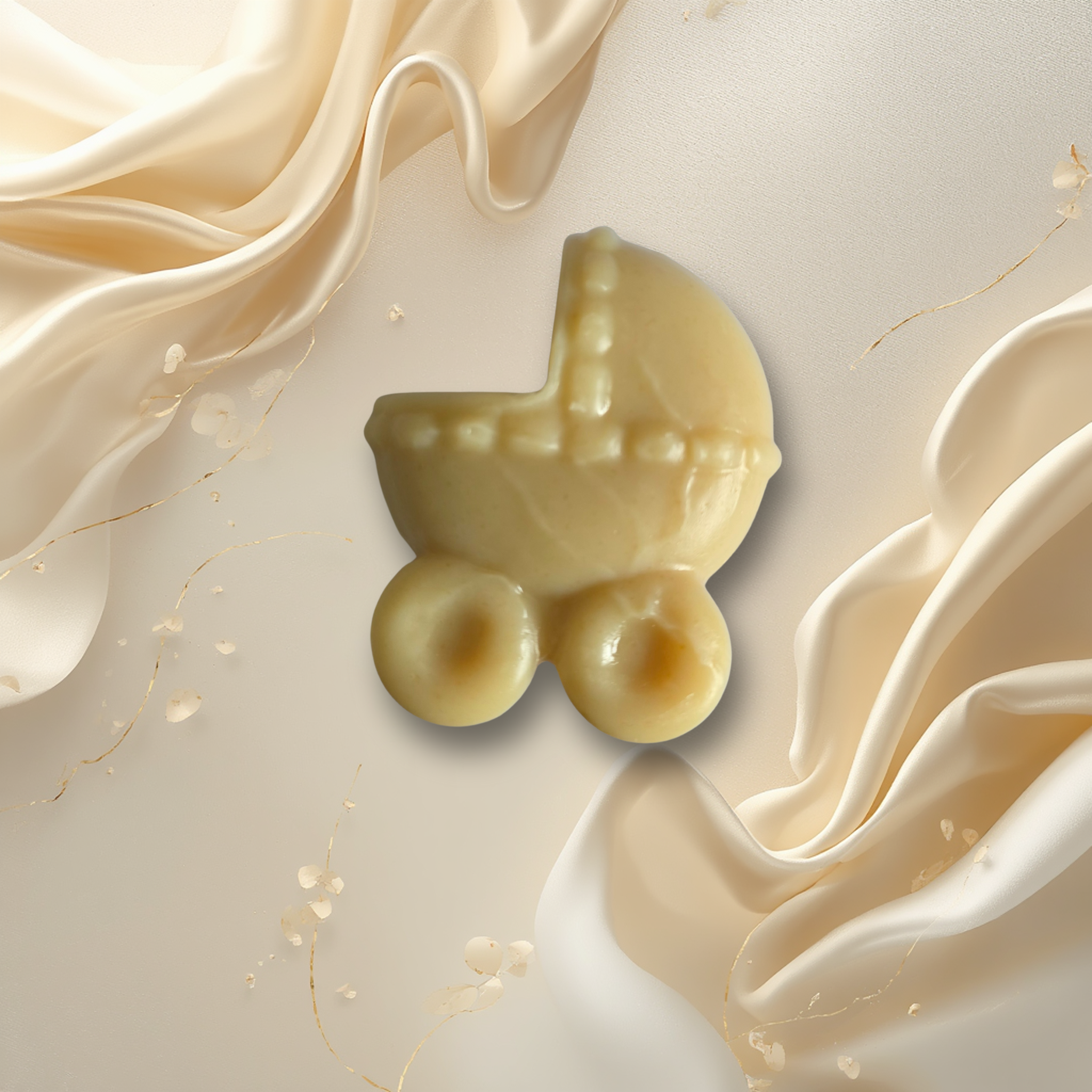 Baby Bliss Goat Milk Soap Novelty Pram approx 70g