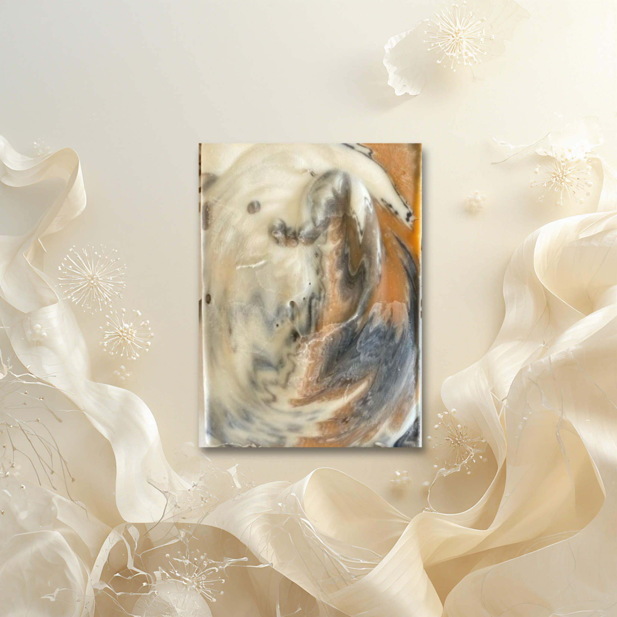 Black Linen and Amber 100g Goat Milk Soap