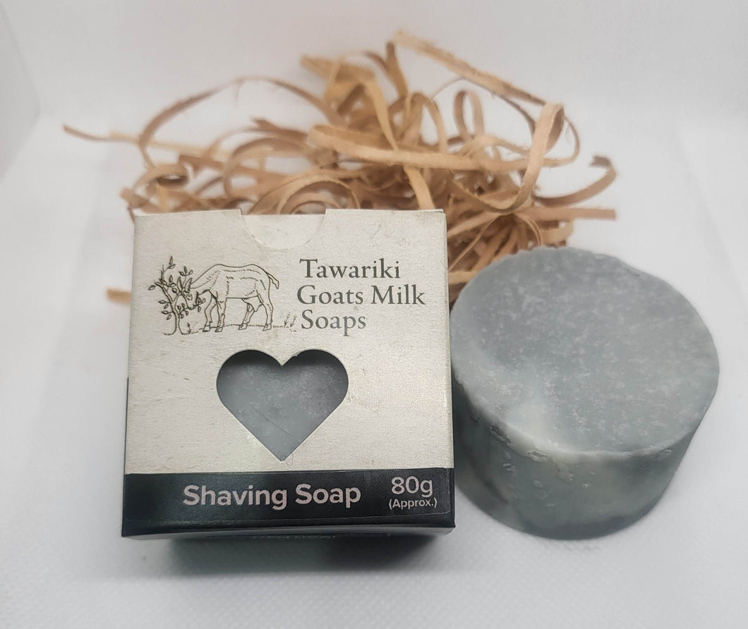 SHAVING SOAP with Goat Milk 80g CLEAN SHAVEN