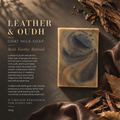 Leather & Oudh – Scented Goat Milk Soap (100g)