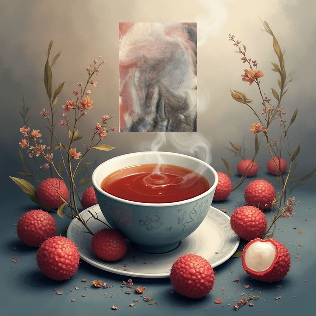 Lychee and Black Tea 100g Goat Milk Soap