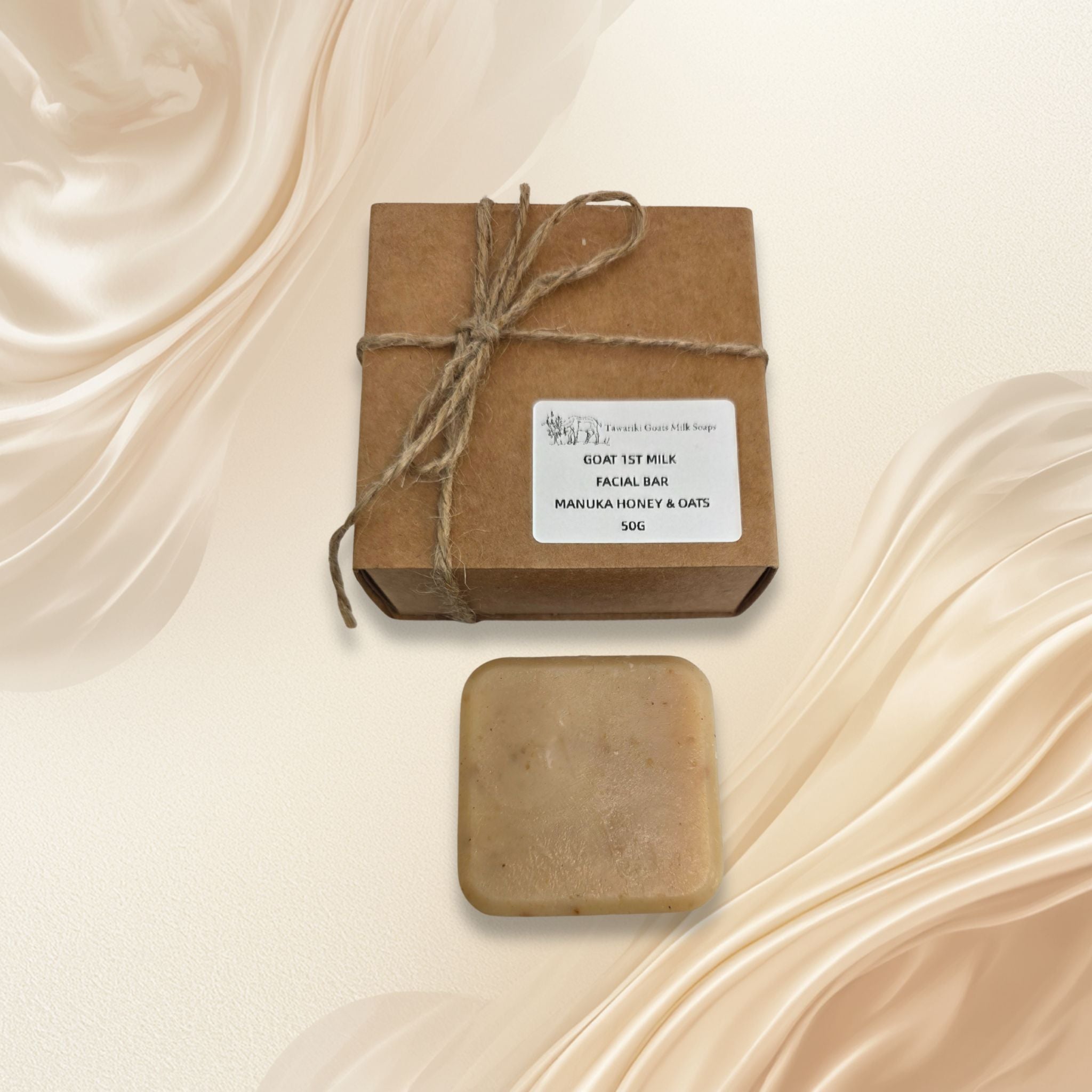 Goat First Milk Facial Bar Manuka Honey & Oats 50g