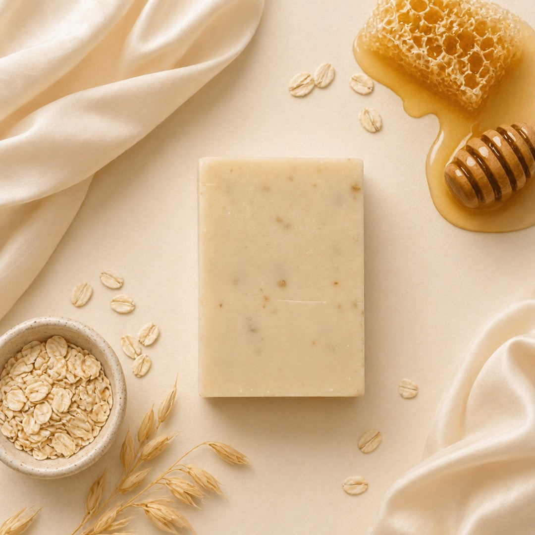 Manuka Honey & Oats 100g Goat Milk Soap