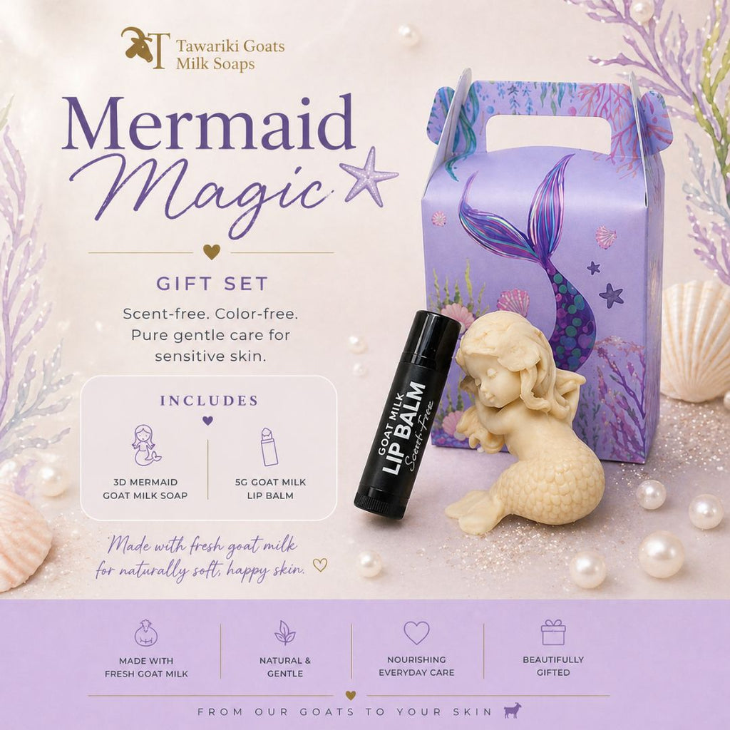 "Mermaid Magic Gift Set: Gentle Care for Sensitive Skin"