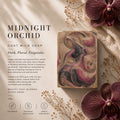 Midnight Orchid Goat Milk Soap 100g