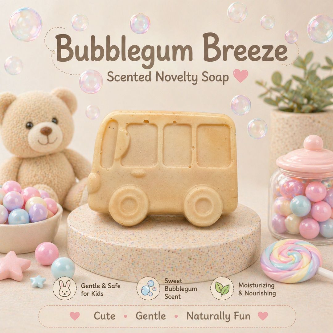 Kids Bus-Shaped Goat Milk Soap