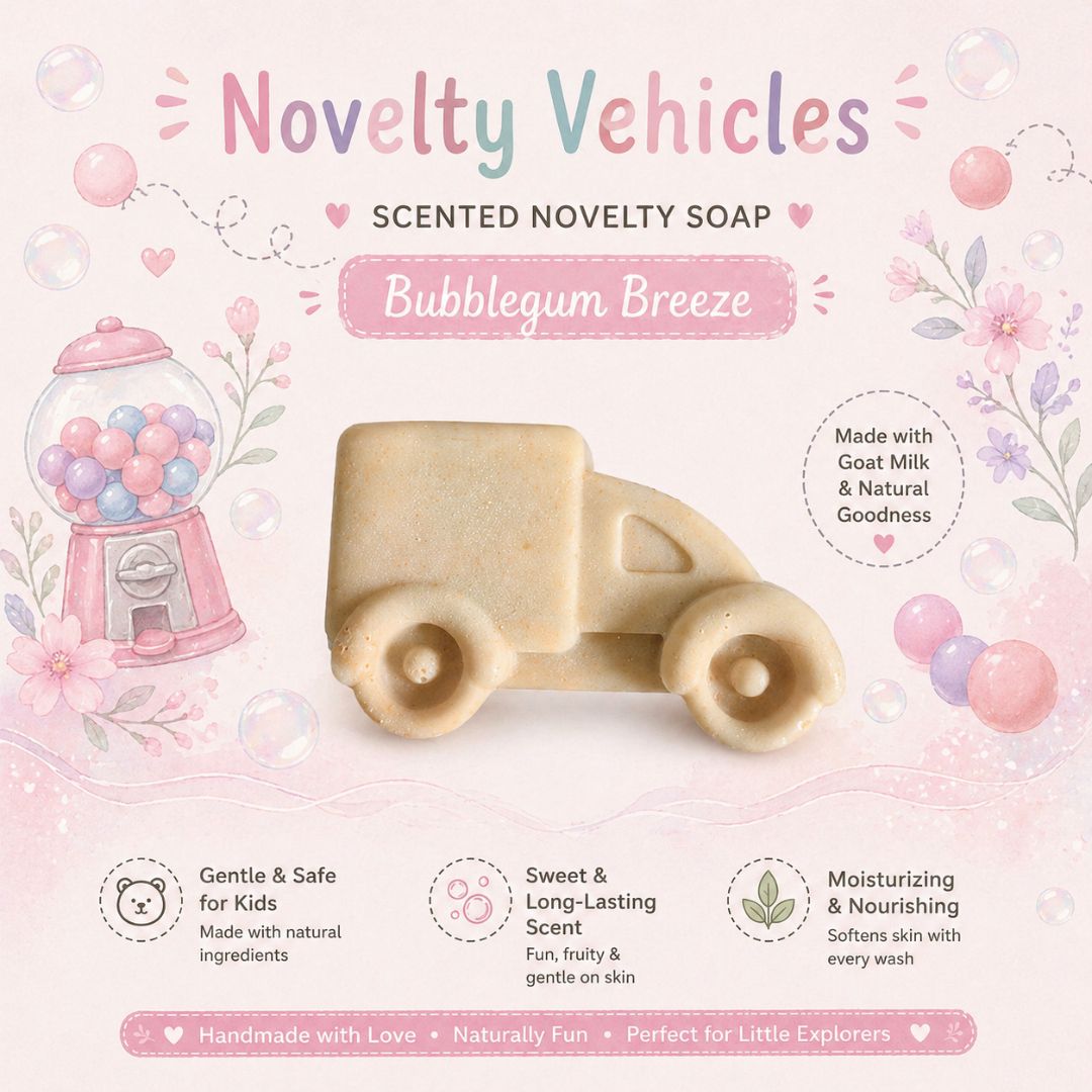 Kids Van-Shaped Goat Milk Soap