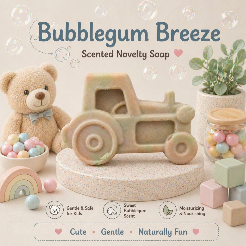 Kids Tractor-Shaped Goat Milk Soap