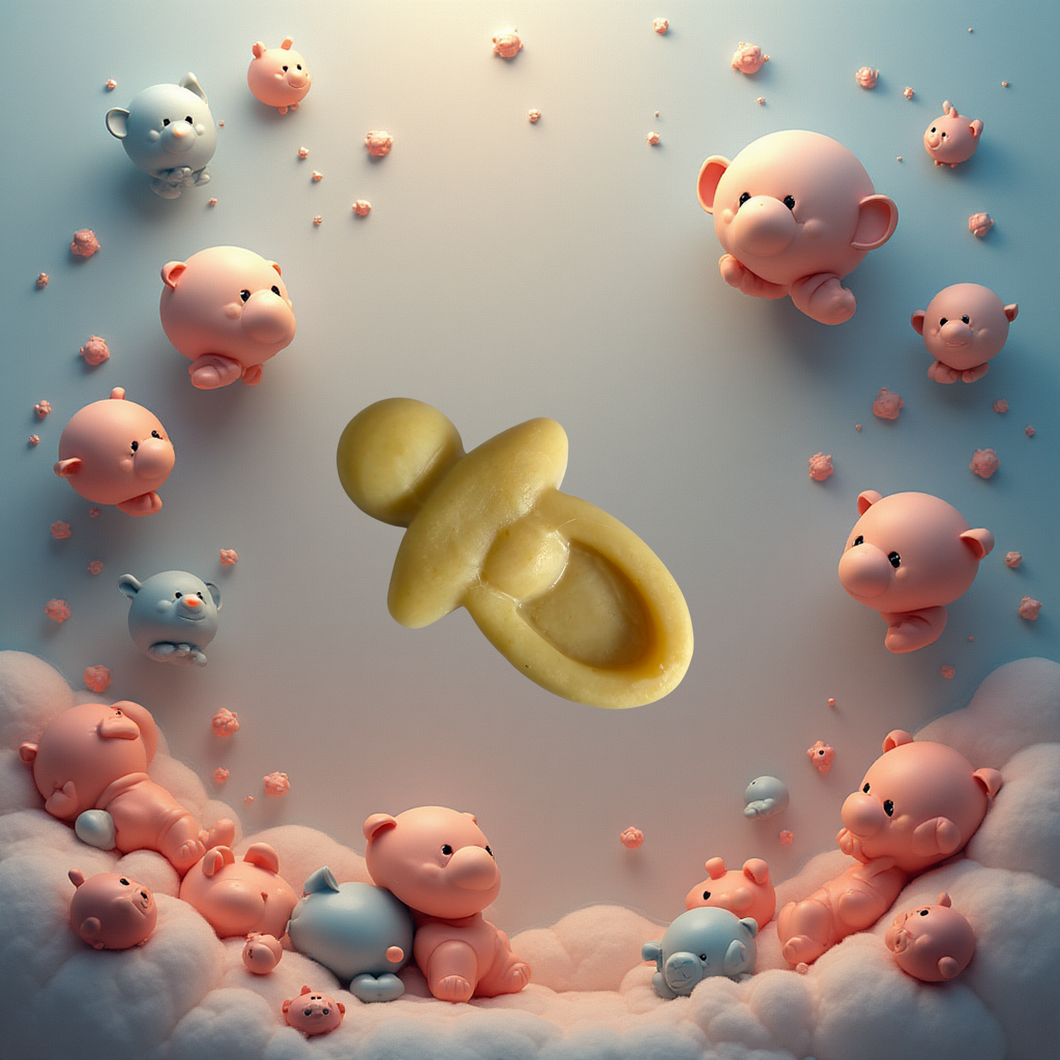 Baby Bliss Goat Milk Soap Novelty Pacifier approx 70g