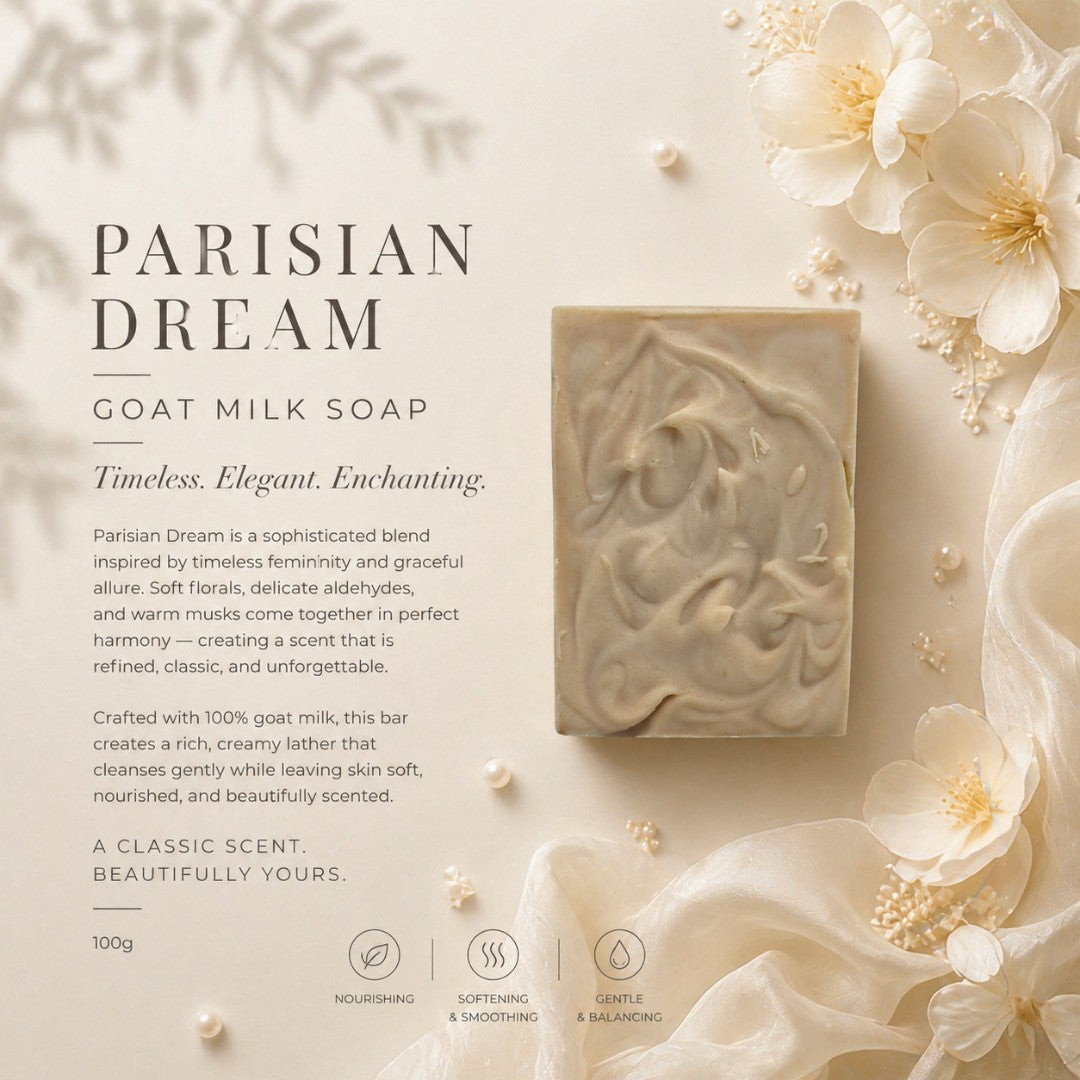 Parisian Dream 100g Goat Milk Soap