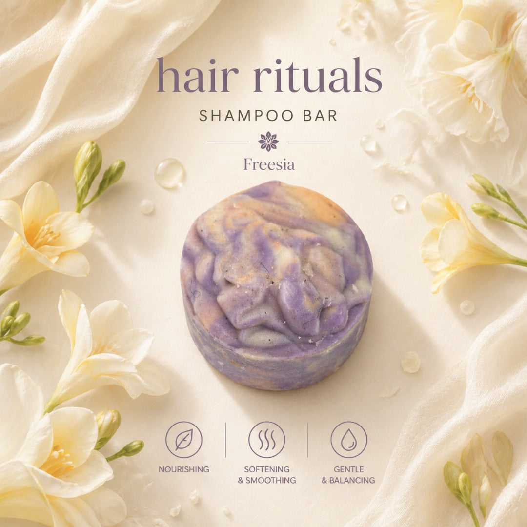 Freesia 80g Goat Milk Shampoo Bar