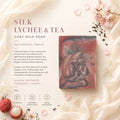 Silk Lychee & Tea 100g Goat Milk Soap