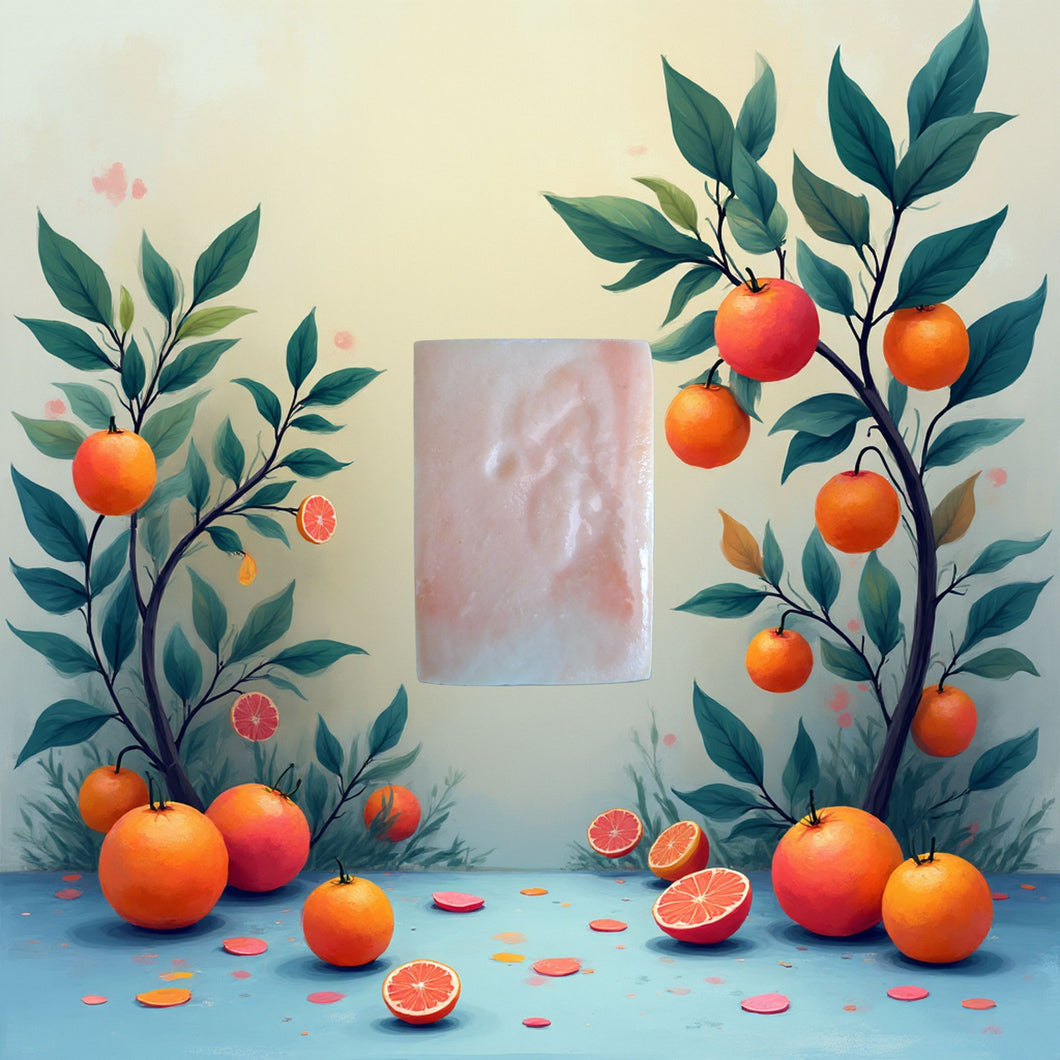 Blood Orange 100g Goat Milk Soap