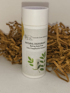 NATURAL DEODORANT with Goats Milk