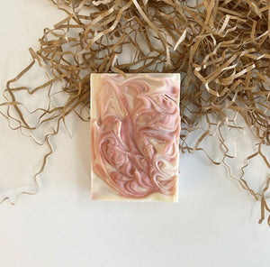 Goat Milk Soap 100g  Black Raspberry and Vanilla